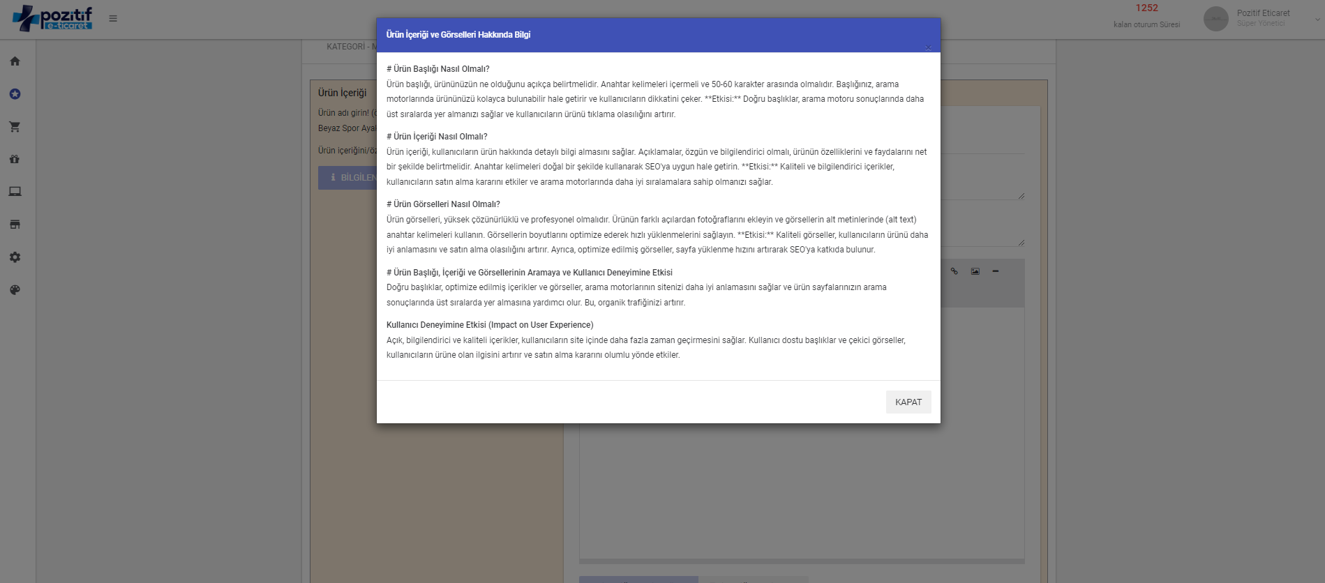 Nasıl Ürün Eklerim