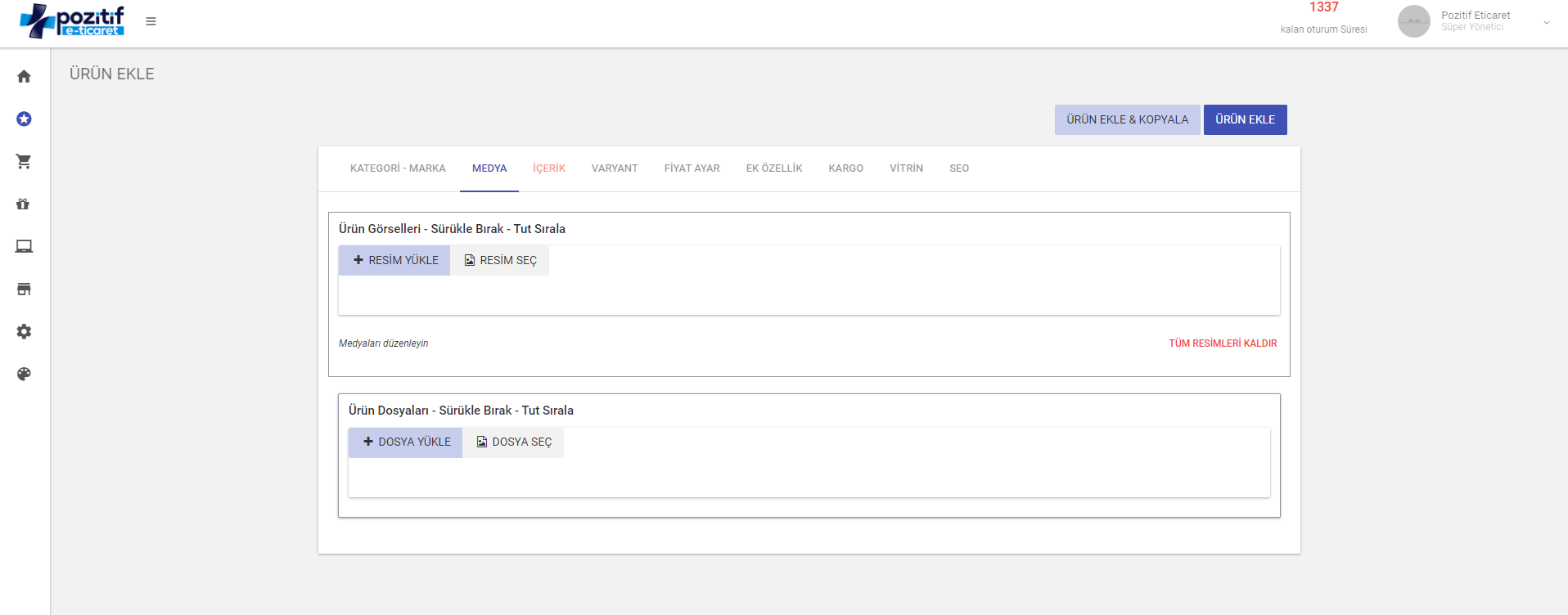 Nasıl Ürün Eklerim